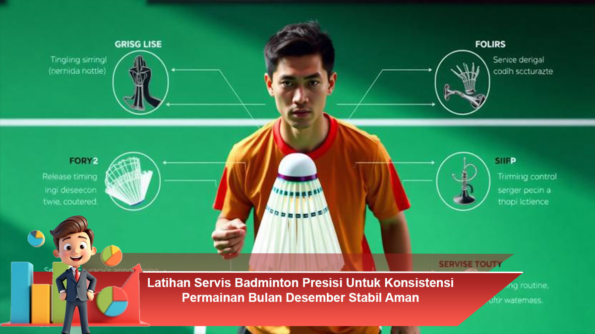 Latihan-Servis-Badminton-Presisi-Untuk-Konsistensi-Permainan-Bulan-Desember-Stabil-Aman