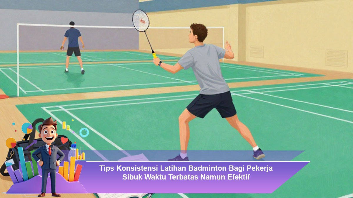 Tips-Konsistensi-Latihan-Badminton-Bagi-Pekerja-Sibuk-Waktu-Terbatas-Namun-Efektif