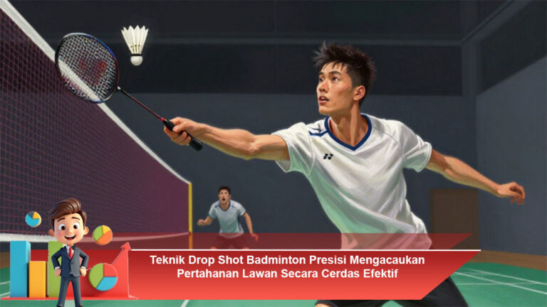 Teknik-Drop-Shot-Badminton-Presisi-Mengacaukan-Pertahanan-Lawan-Secara-Cerdas-Efektif