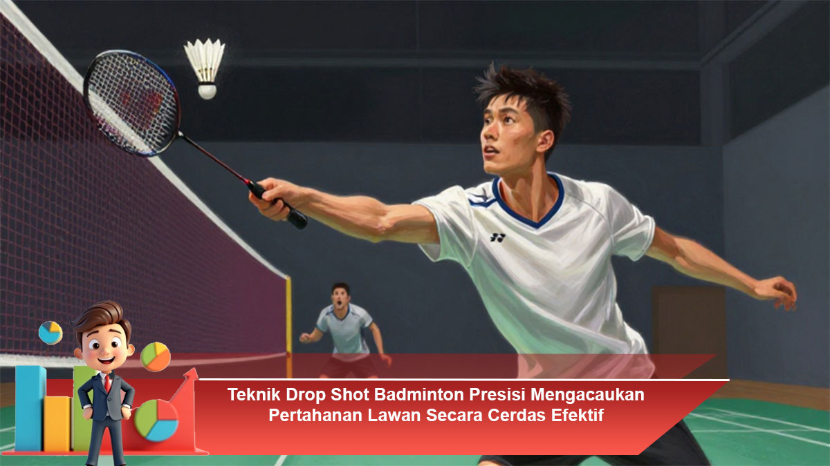 Teknik-Drop-Shot-Badminton-Presisi-Mengacaukan-Pertahanan-Lawan-Secara-Cerdas-Efektif