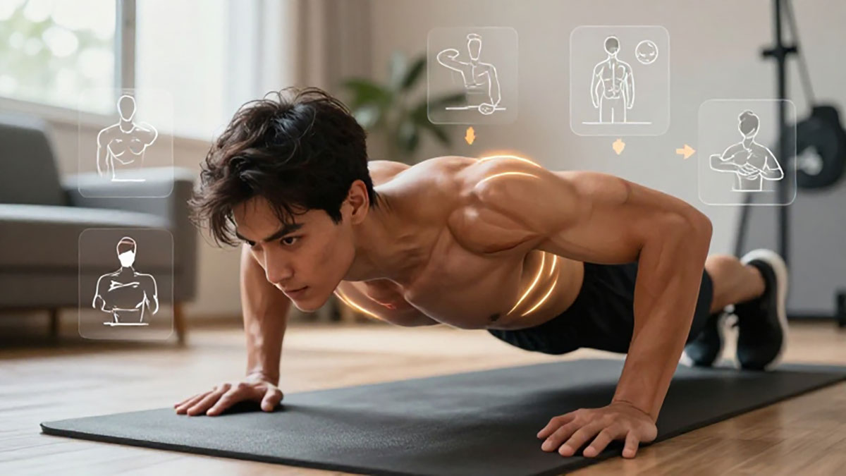 Cara-Membentuk-Otot-Dada-Bidang-dengan-Push-Up--Variasi-dan-Teknik-Benar