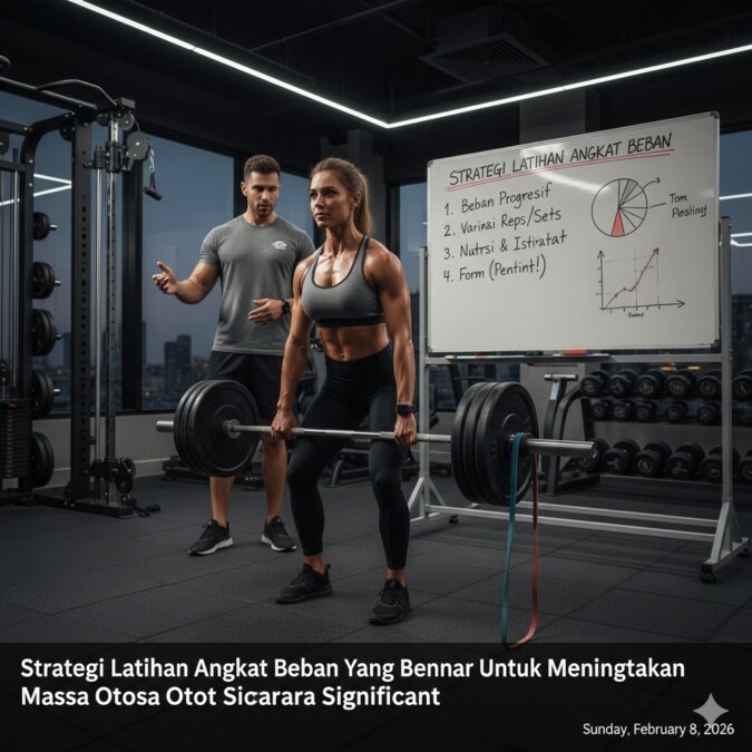 Strategi Latihan Angkat Beban Yang Benar Untuk Meningkatkan Massa Otot Secara Signifikan