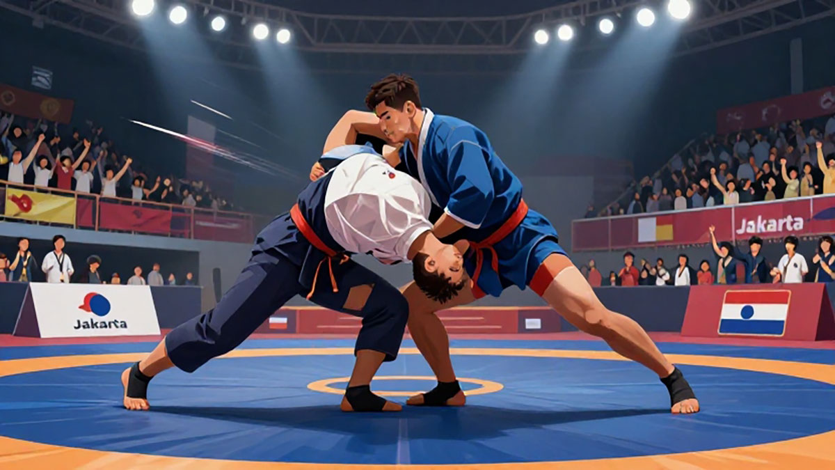 Berita-Olahraga-Beladiri-Kurash-Hasil-Kejuaraan-Asia-di-Jakarta