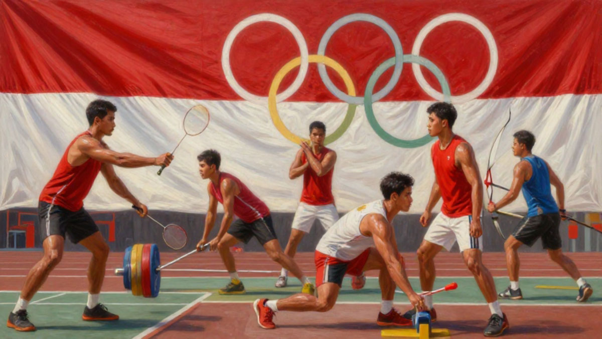 Persiapan-Atlet-Indonesia-Menuju-Olimpiade-Guna-Meraih-Medali-Emas-Paling-Bergengsi